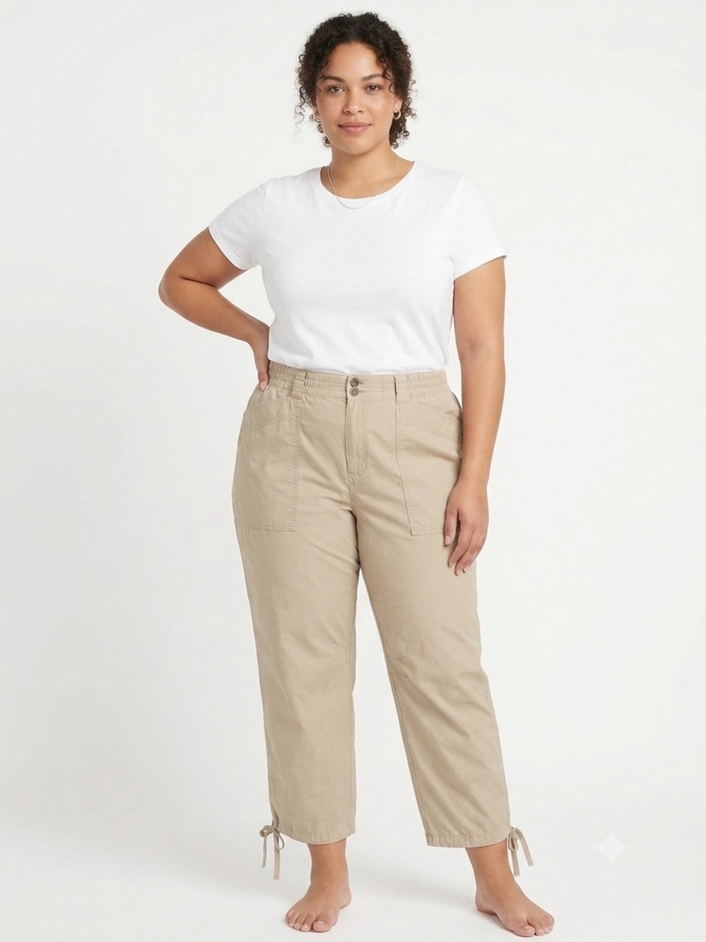 Women’s Liz Claiborne Sloane Cropped Capri Pants